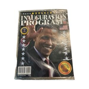2013 Barack‎ Obama Presidential Inauguration Sealed Program Collectors Edition